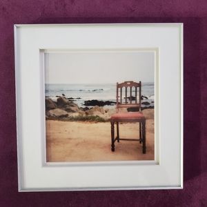 Still life "Chair by the Sea" Framed art "photo"